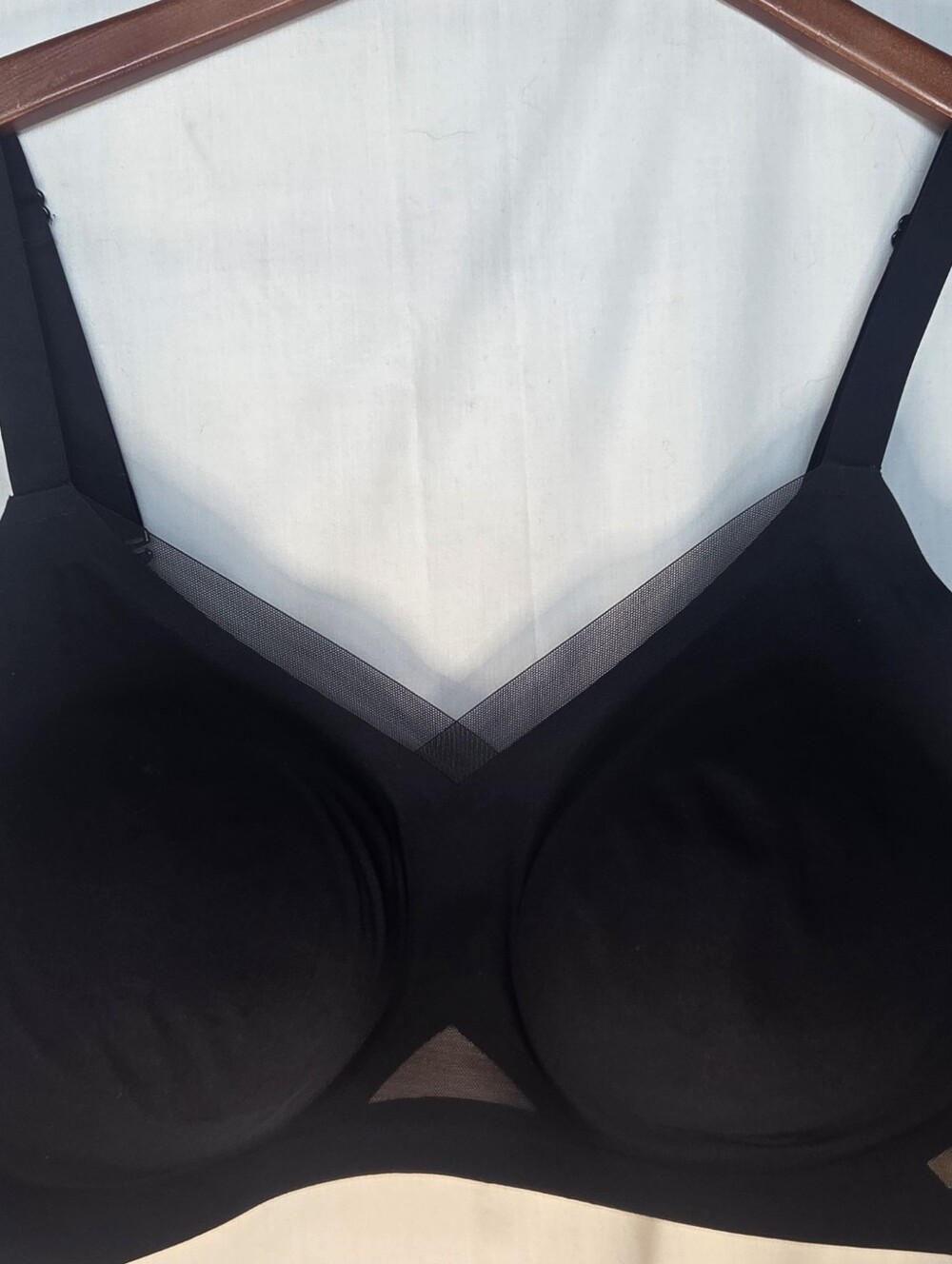 Honeylove Wireless LiftWear CrossOver Contour Bra Black Size 3X Smooth NWT Soft